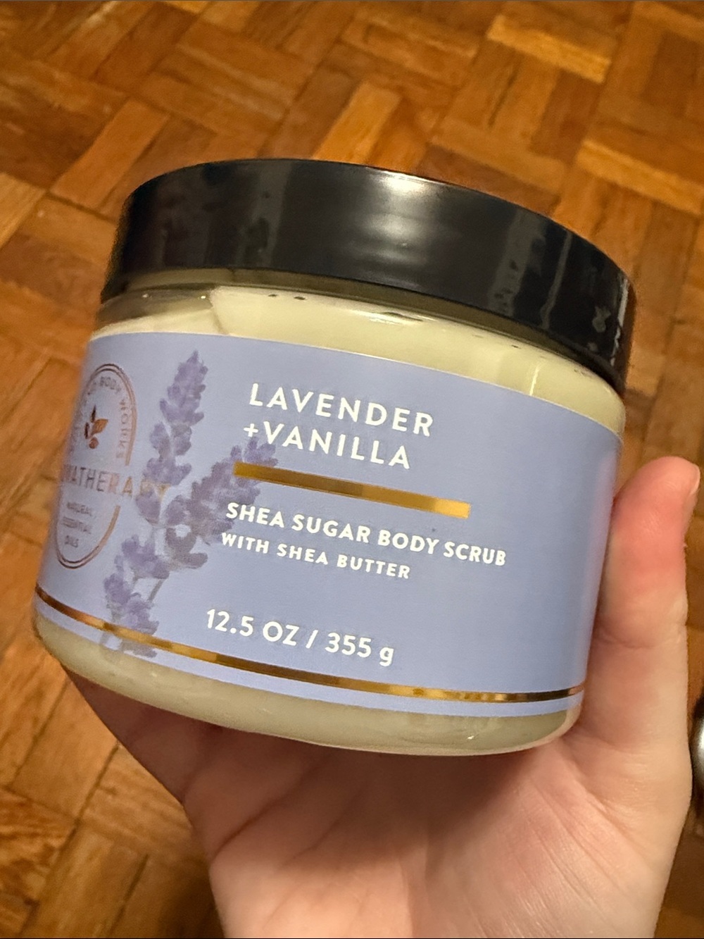 Bath & Body Works Lavender + Vanilla Shea Sugar Body Scrub brand new Sealed - Picture 8 of 8